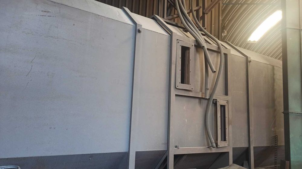 Cabine Tunel 9mts Pintura Industrial Decapagem Pre-Lavado Estufa Forno