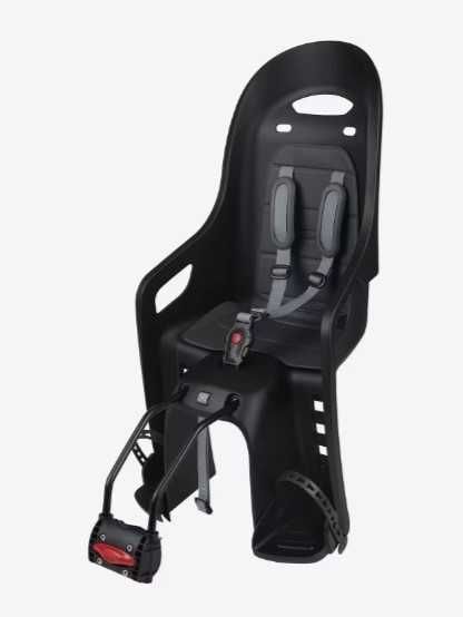 Cadeira de Bicicleta Bebé Polisport Fixação no Quadro ou Selim Preto
