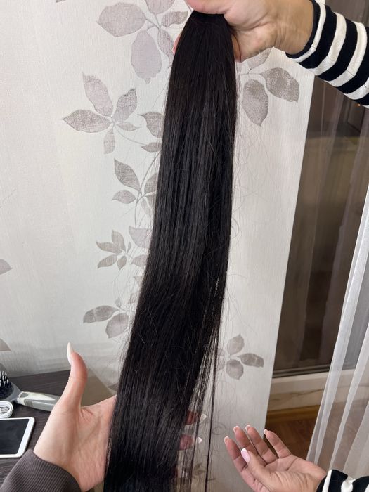 Продам натуральные волосы для  наращивания б/у в хорошем состоянии