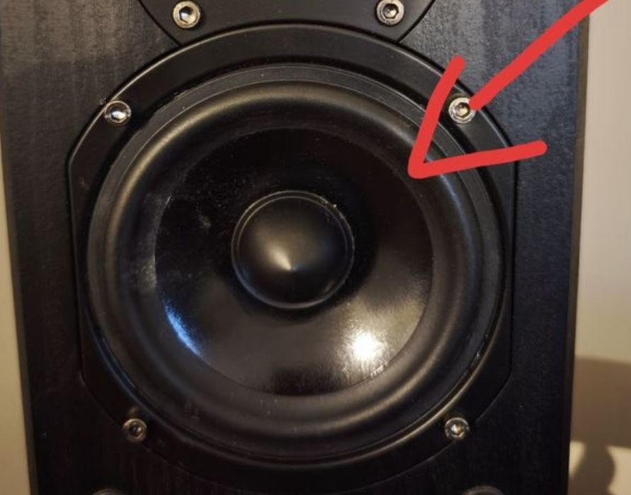 Satelita prism głośnik midi basowy x 2 do kolumny6ohm