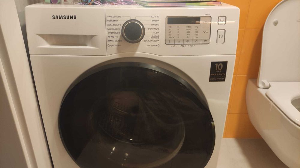 Pralka Suszarka Samsung biała