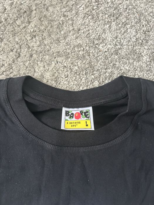 czarna koszulka bape