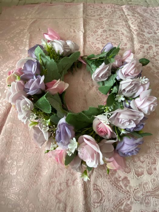 Український віночок зі стрічками / венок с ленточками/обруч на голову