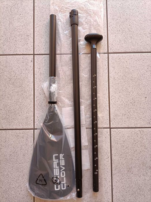 Pagaia Alumínio Stand Up Paddle 3 peças desmontáveis 170-210 cm (NOVO)