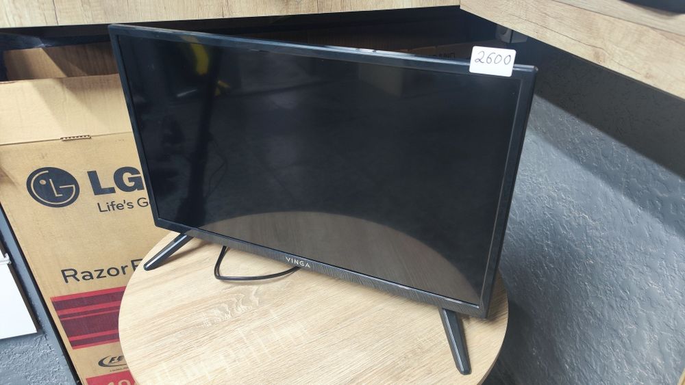 LED телевизор Vinga 24” | Full HD | С пультом