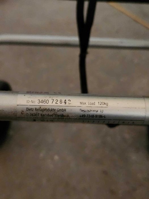 Andarilho de 4 Rodas Adulto Dietz Modelo 3460 Alemanha