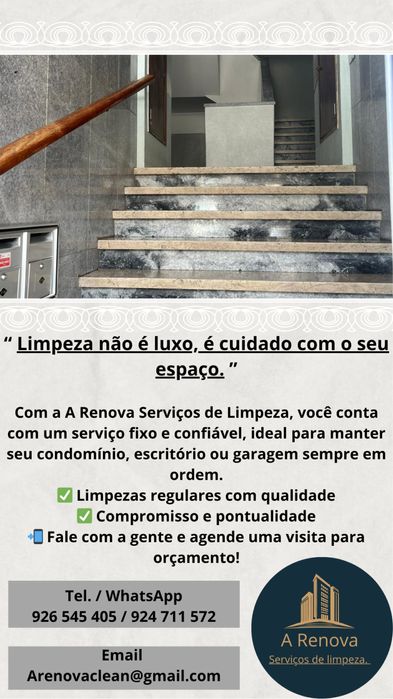 A Renova - Serviços de Limpeza.