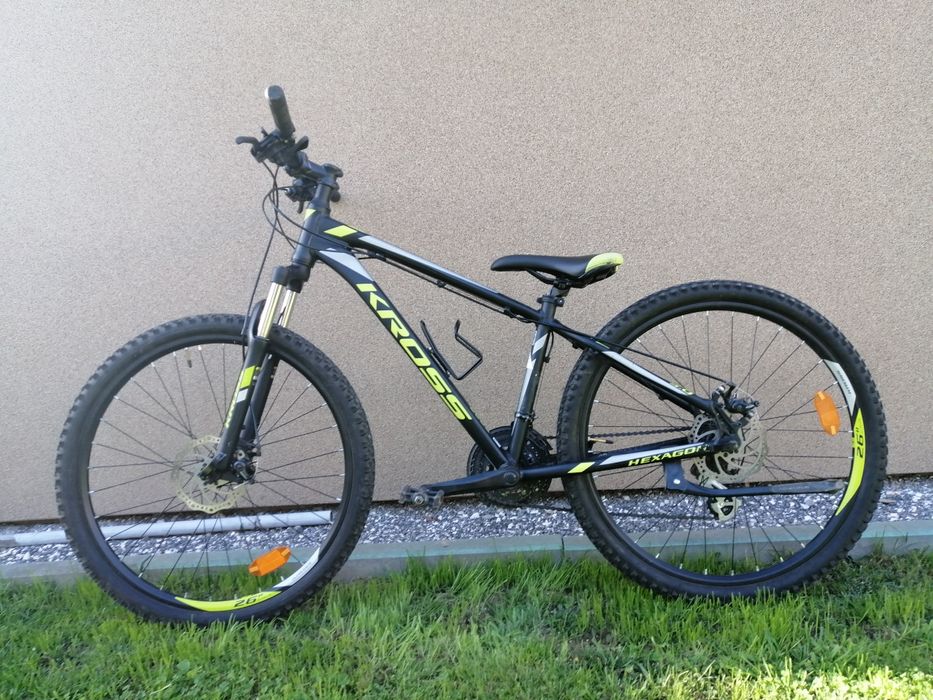 Kross hexagon 3.0 limonkowy xs