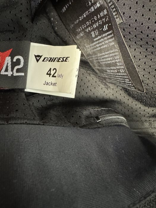 Kurtka motocyklowa skórzana damska Dainese G.Racing D1 P.L roz. 42