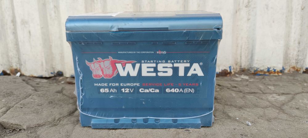 Акумулятори Веста 6СТ-50,60,63,65,74,78,100,110,140,190,192,225