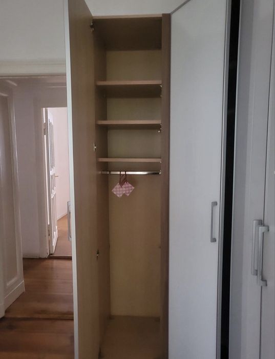 Ładna duża szafa narożna mleczne fronty szuflady super stan dowóz