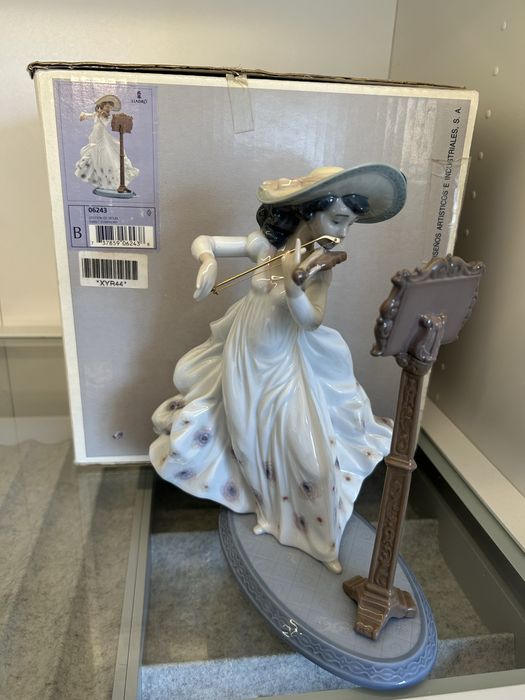 Lladró “Violinista” com caixa original
