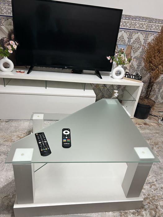 Mesa de centro branca