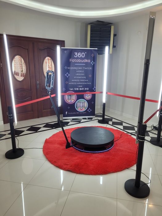 Fotobudka 360|ciezki dym|Fontanny iskier