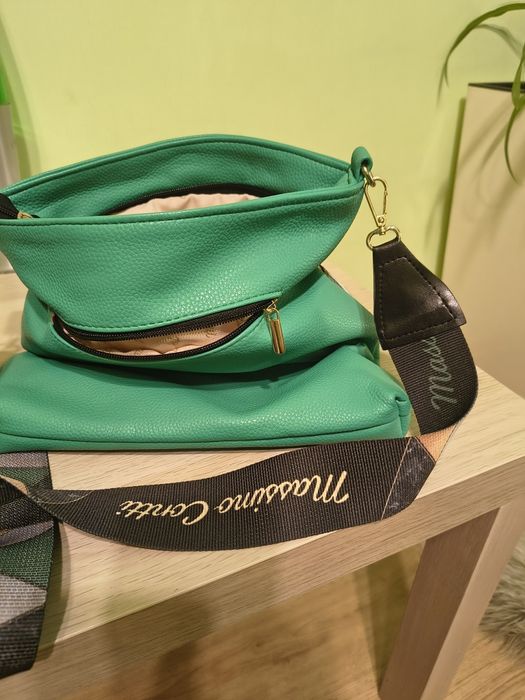 Torebka listonoszka z eko skóry