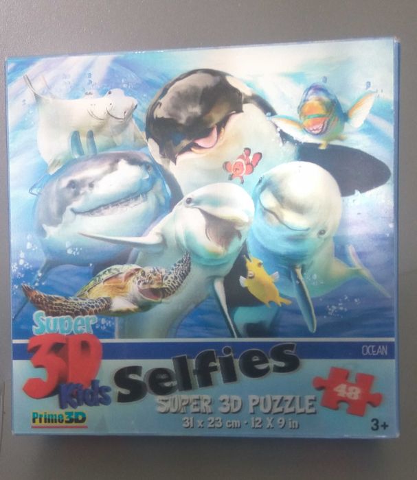 Пазл с эффектом 3D на 48 деталей
