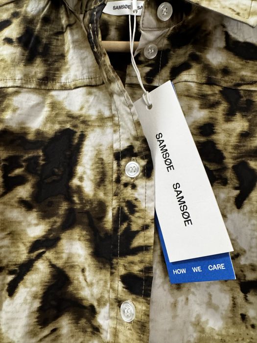 Sukienka Koszulowa Rozmiar S SAMSØE SAMSØE 75%bawelna organiczna