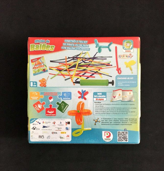 JOGO Oficina de Balões NOVO Science4You Science for You