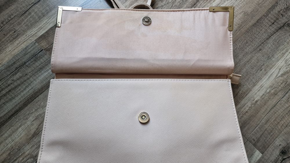 torebka pudrowy róż