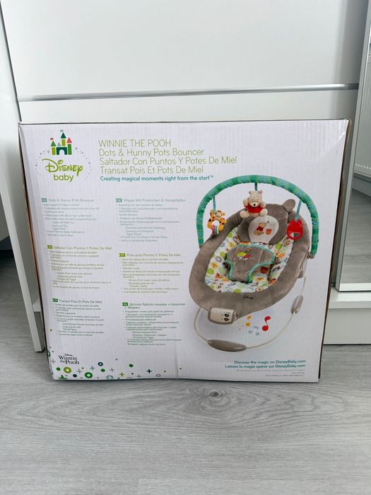 Leżaczek Bright  Starts Kubuś Puchatek DISNEY BABY