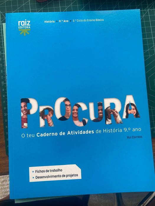 Caderno de atividades “PROCURA” História - 9ºAno - Nunca utilizado