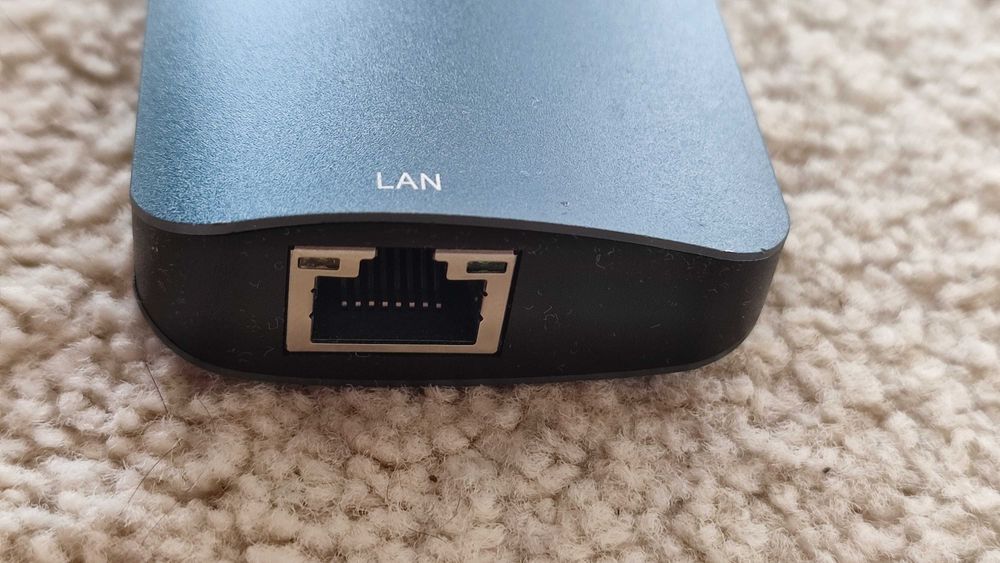 Adapter HUB USB C 8w1 4K HDMI PD 100 W USB 3.0 5 Gb/s