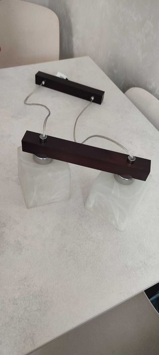 Lampa wisząca brązowa
