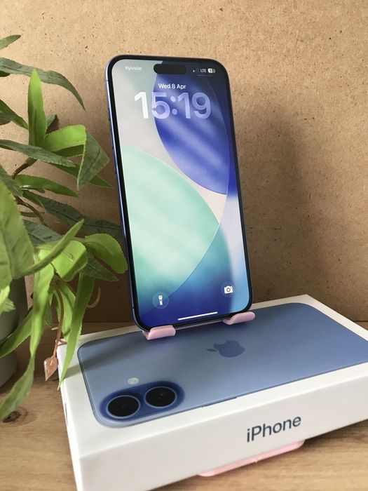 iPhone 16 plus Ultramarine 128 Gb Neverlock