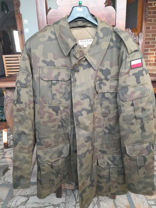 Kurtka bechatka zimowa moro wojskowa demobil