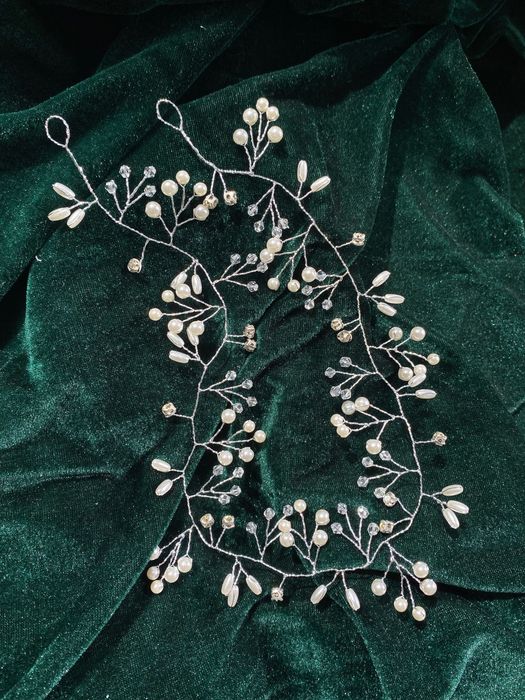 Прикраса на волося, свадебное украшение, свадебная прическа