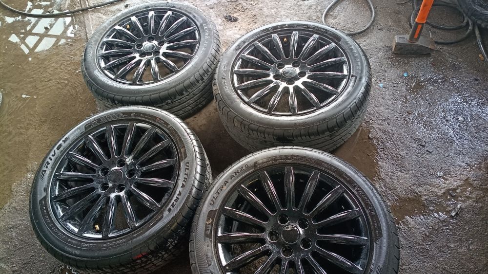 5x108 17 oryginał ford felgi aluminiowe    + opony letnie 2024 225/50/17
