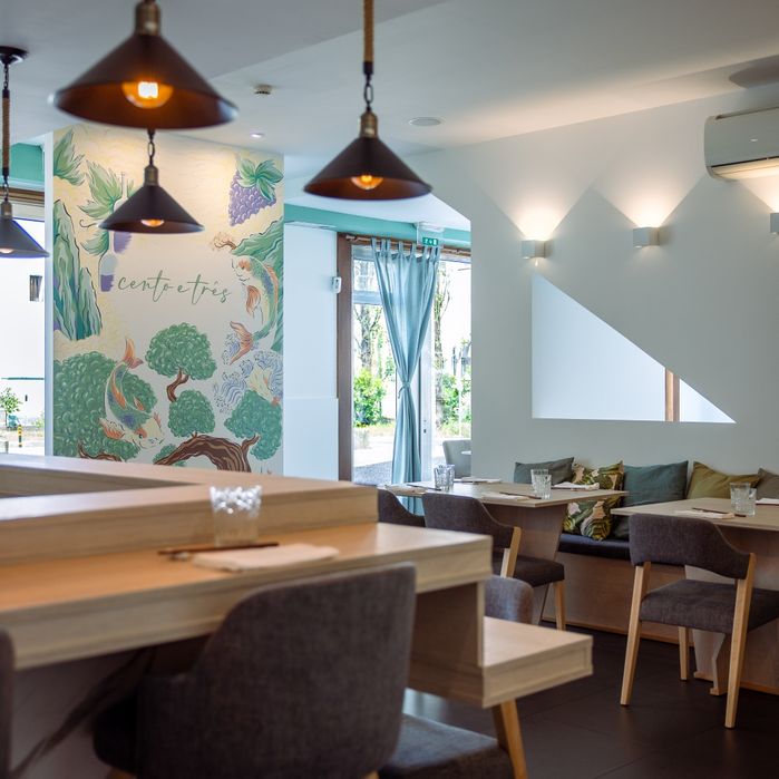 Restaurante no centro da Maia