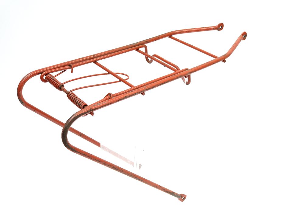 Bagażnik czerwony ZZR Romet Karat Flaming 20 cali PRL