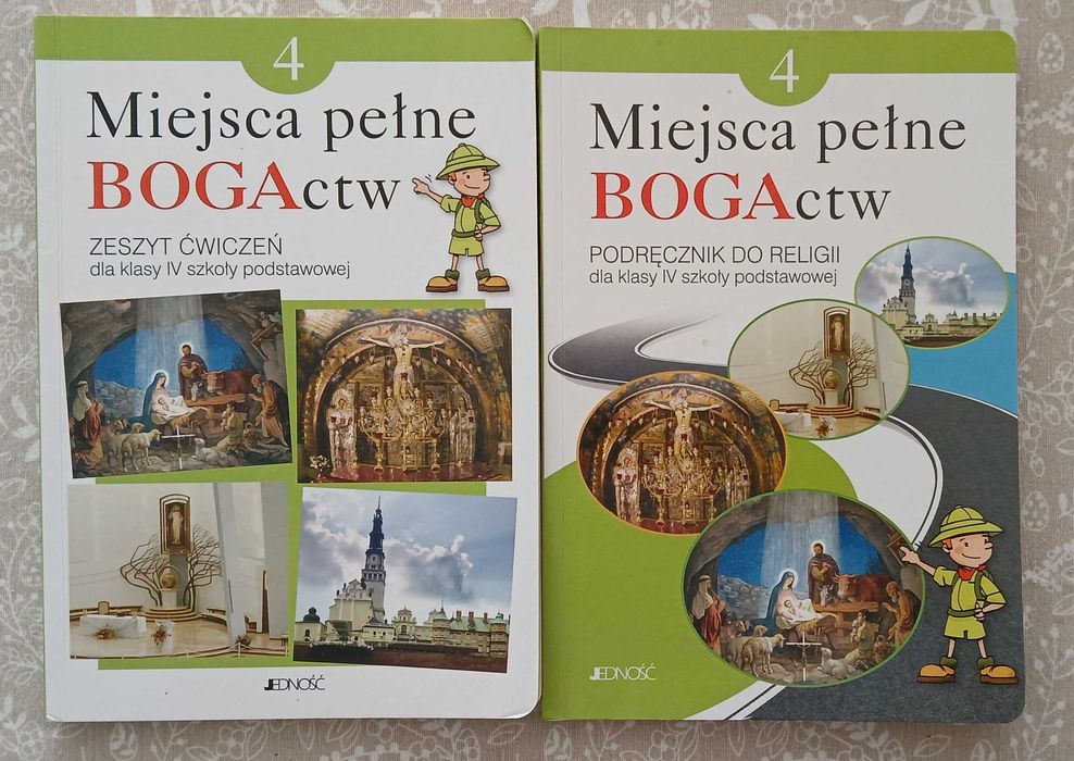 Miejsca pełne BOGActw podręcznik i zeszyt ćwiczeń klasa 4