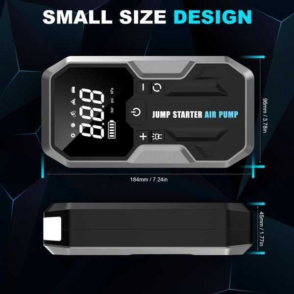 Пуско-зарядний пристрій авто Бустер Jump Starter CY65 4000А / 29800мАг