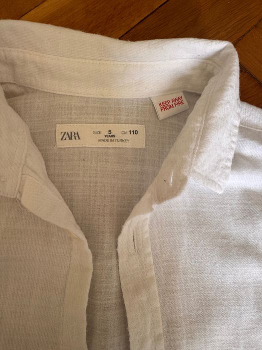 Biała koszula dla chłopca