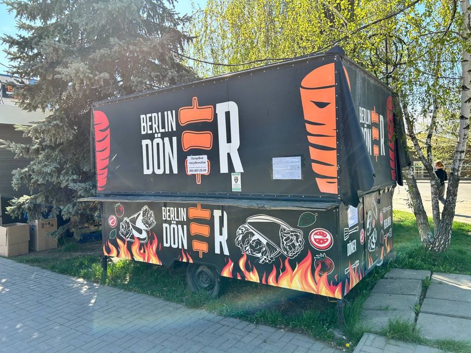 Готовий бізнес, стрітфуд, кіоск під шаурму на колесах