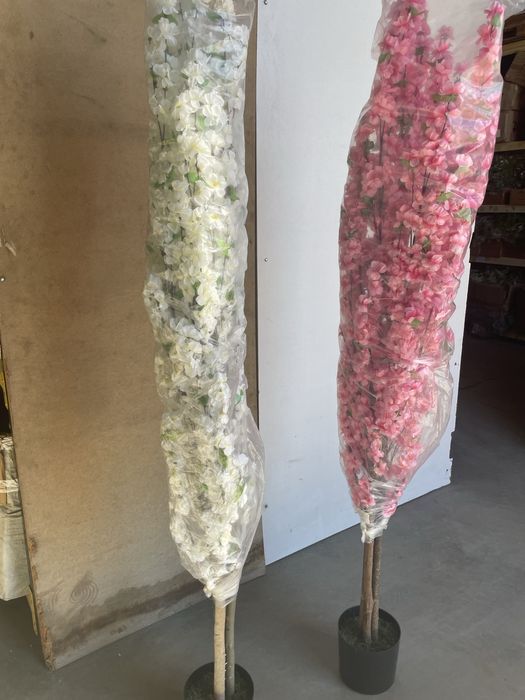 Arvores flor de cerejeira grandes com entrega artificiais lindissimas