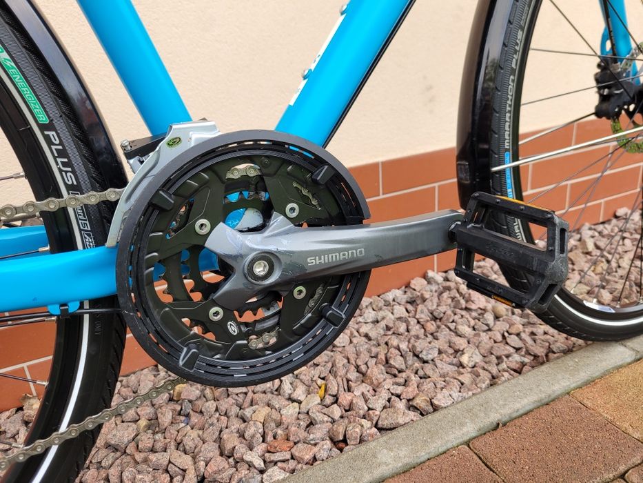 Rower trekkingowy CUBE TRAVEL PRO * tarcze hydraulika * 3x9 * 50 cm