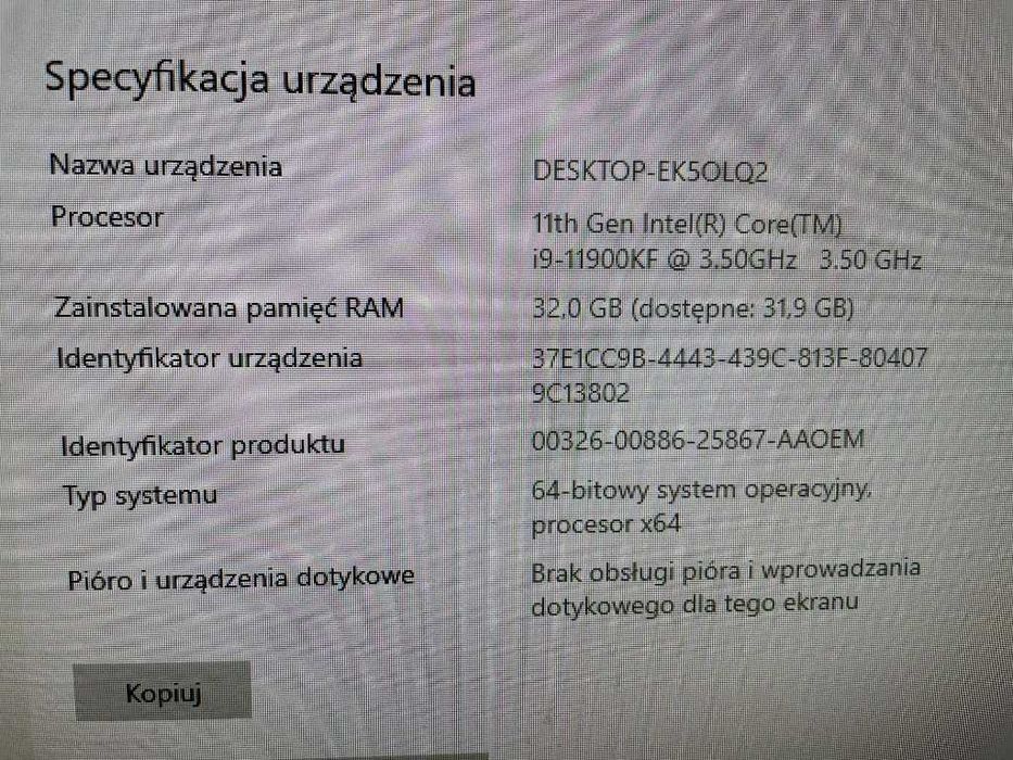 Komputer stacjonarny - power komp | grafika | montaż | gaming