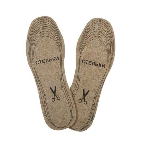 Grube zimowe wkładki do butów. - filcowe.