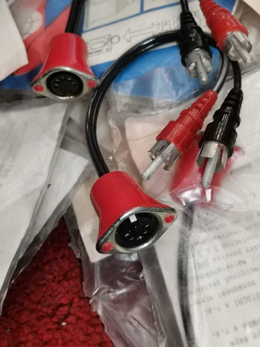 Кабель аудио переходник адаптер DIN5 PIN тюльпан 2 RCA СП-1И