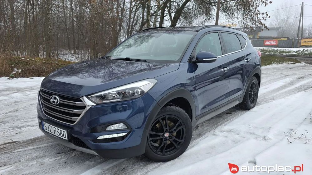 Hyundai Tucson 1.6 T-GDI 177 KM + LPG* Bezwypadkowy* Automat* 4x4* Navi* Hak* 8xAlu