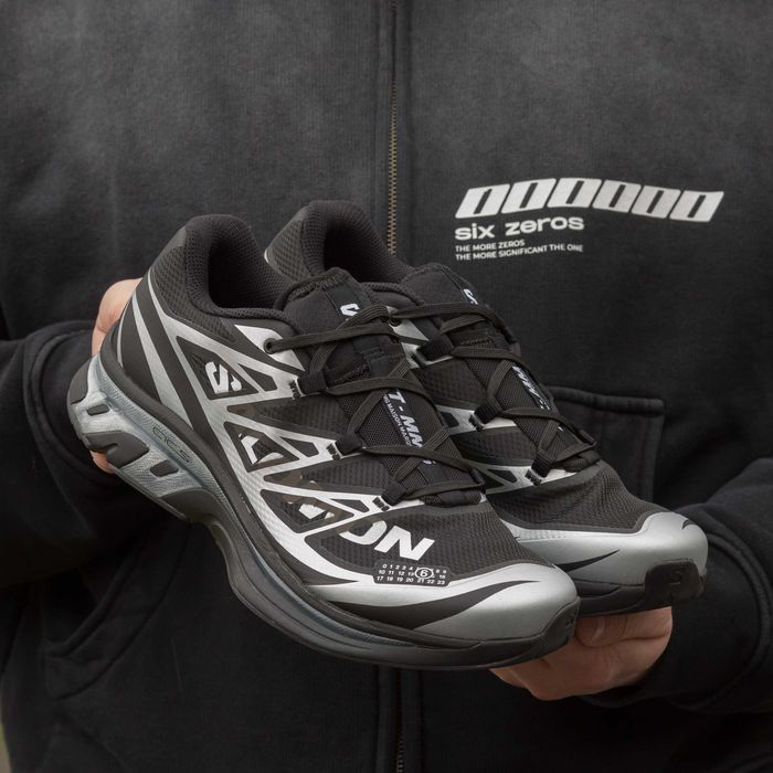 !АКЦІЯ! Кросівки Salomon XT-MM6 x Maison Margiela Black Silver