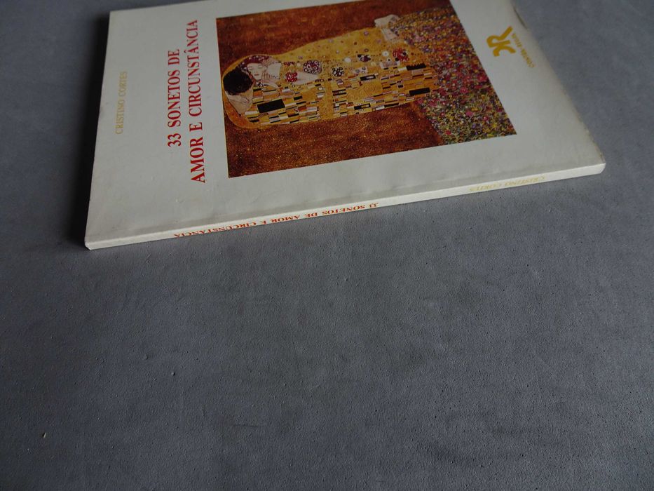 Livro Cristino Cortes 33 Sonetos de Amor e Circunstância