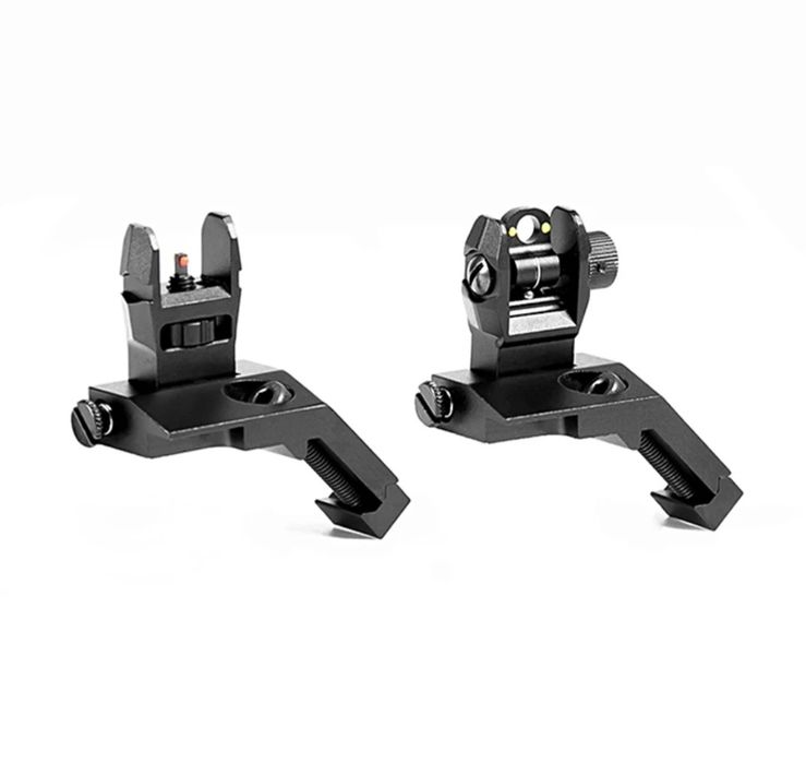 Кутовий приціл цілик+мушка AR-15 метал. Прицільні пристрої