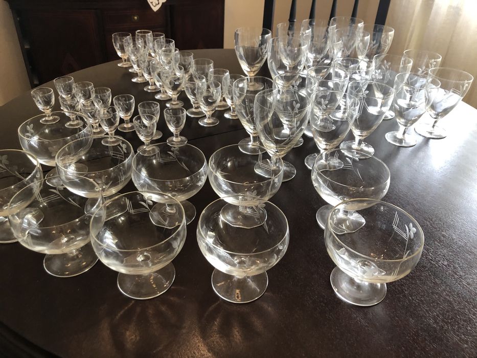 Copos de vidro , sem uso, em otimo estado.