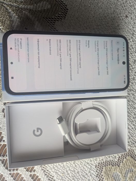 Google pixel 8 a, 128 gb, не заблокований, pixel, pixel 8a, google