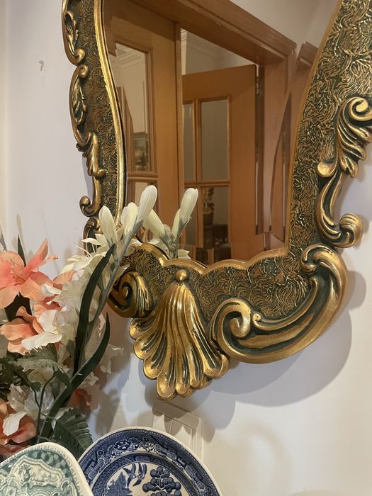 Espelho de Madeira (Talha Dourada)