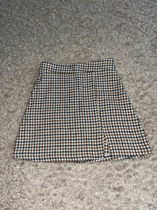 Тепла спідниця у клітинку